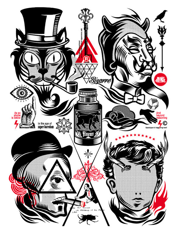 photo #devil #illustration #cat