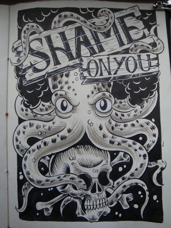 Project 365 days part 5 on Typography Served #octopus