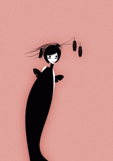 insekta 2.5 : Cristian Grossi illustrator and creative designer #creepy #texture #illustration #vintage #fashion