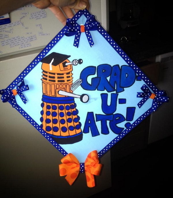 Awesome Graduation Cap Decoration Ideas #decor #school #student #graduate