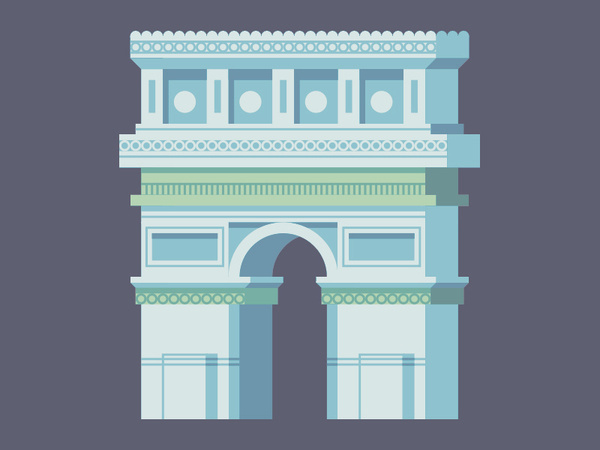 Arc de Triomphe #illustration