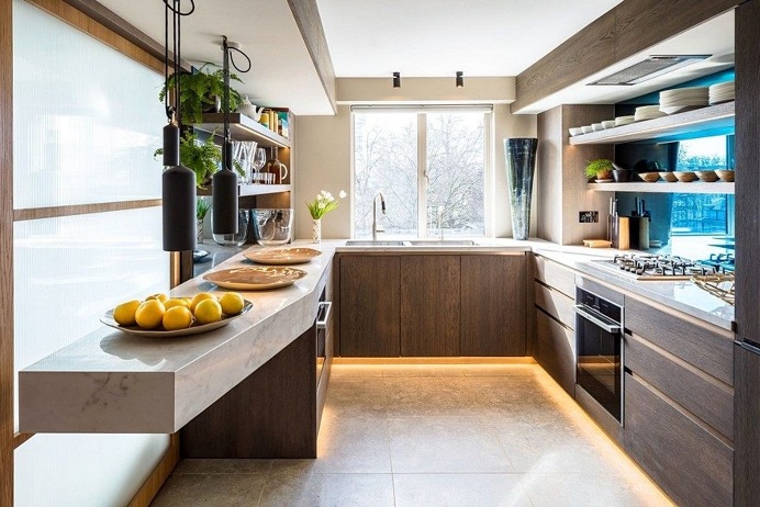 Marylebone Apartment Features Modern Gentleman's Club Style 6
