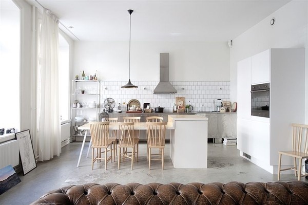 Turn of the century meets concrete and steel emmas designblogg #interior #design #decor #deco #decoration