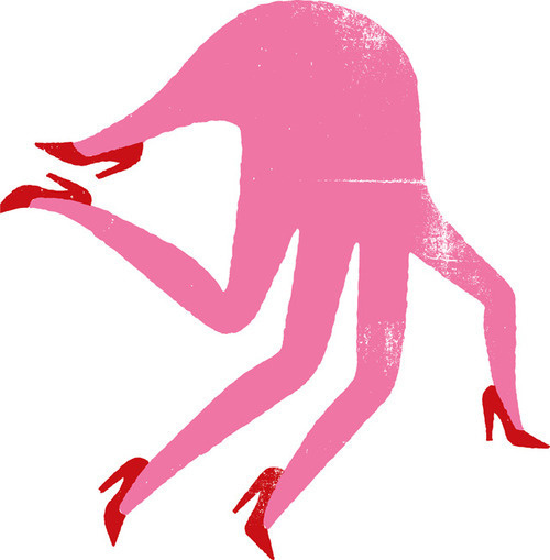 image #illustration #hand #heels