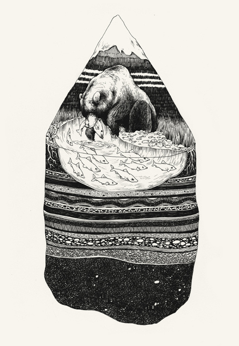 AlaskaÂ ArtÂ Â Pat Perry #illustration