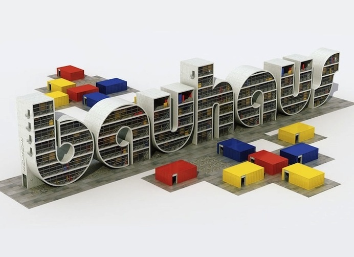 Architecture-Inspired Typography ~ Damn Cool Pictures #poster