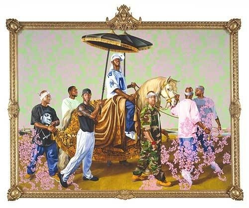 . #kehinde #painting #wiley