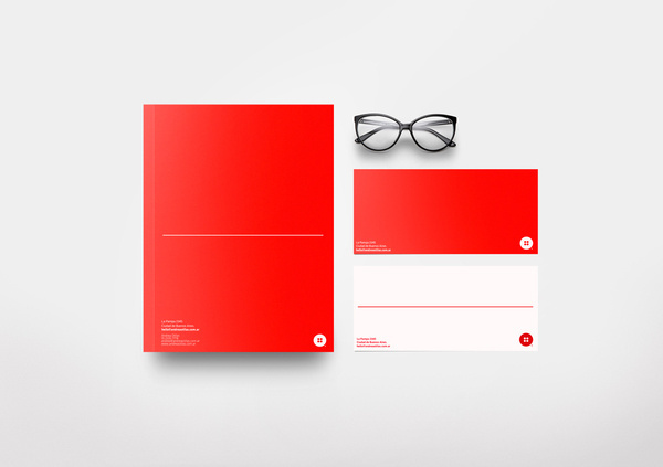 Andrea Otilas® #red #design #minimalism #buenos #stationery #fashion #aires