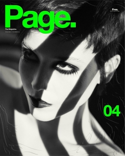 Page. The Magazine. #page #design #cover #photography #magazine