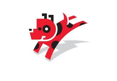 Logo for the Citrix Customer Loyalty program #logo #illustration #branding #dog