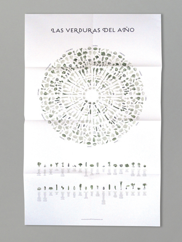 Las verduras de muchas maneras. Mot Studio. #poster