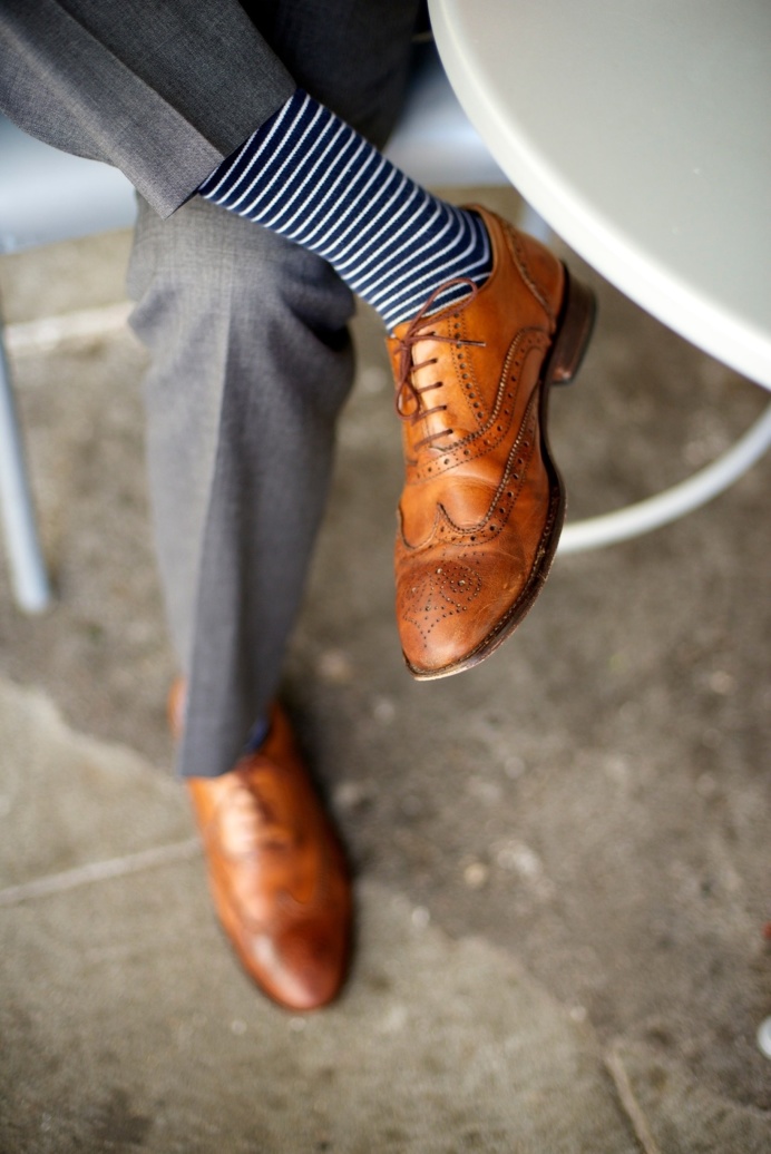 Stripe! #fashion #blurry #classic #men #casual #business #coffee