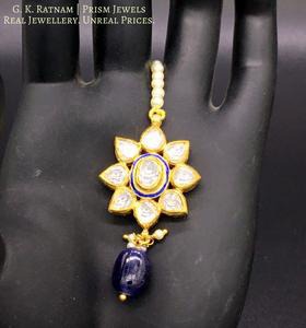Maang Tika - gold diamond polki kundan meena jadau jewellery