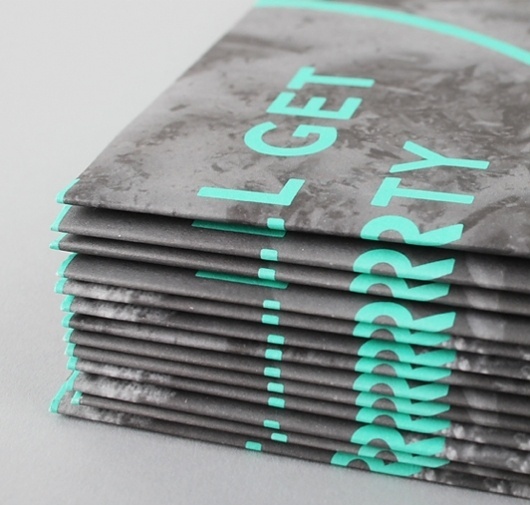 You'll Get Dirty : Mildred & Duck #fold #print #design #graphic #poster #typography