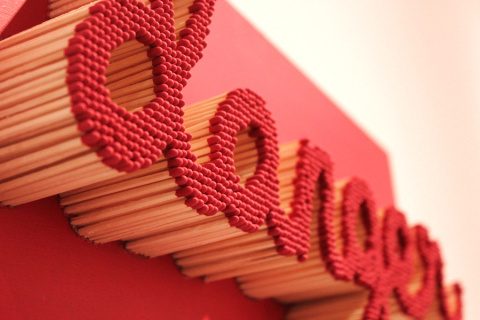Art Made From Matches by Pei San Ng | PICDIT #red #matches #art