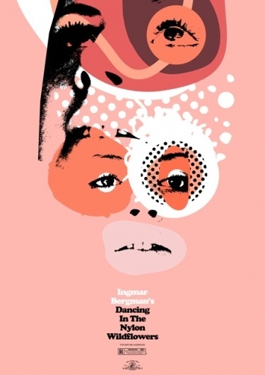 Heath Killen's Film Posters | Ape on the Moon: Contemporary Visual Arts #ingmar #bergman #poster #film