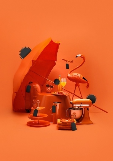 SAVEMYDAY.com on the Behance Network #orange