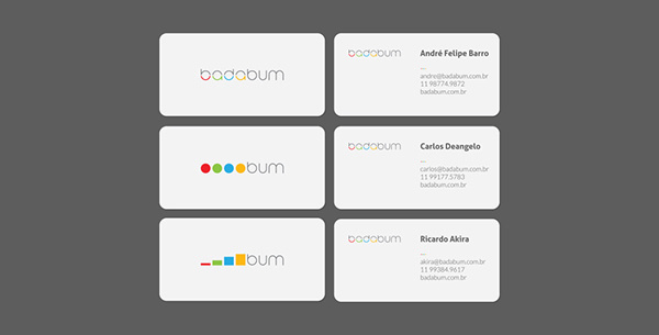 badabum on Behance #card #business