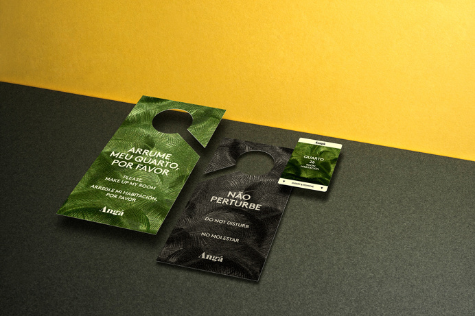 Anga branding corporate design inspiration www.mindsparklemag.com business card
