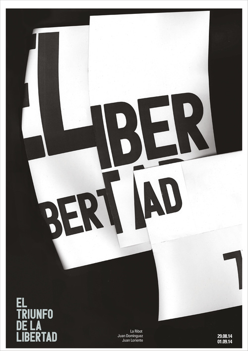 El triunfo de la Libertad Charlie-Camille Thomas poster design