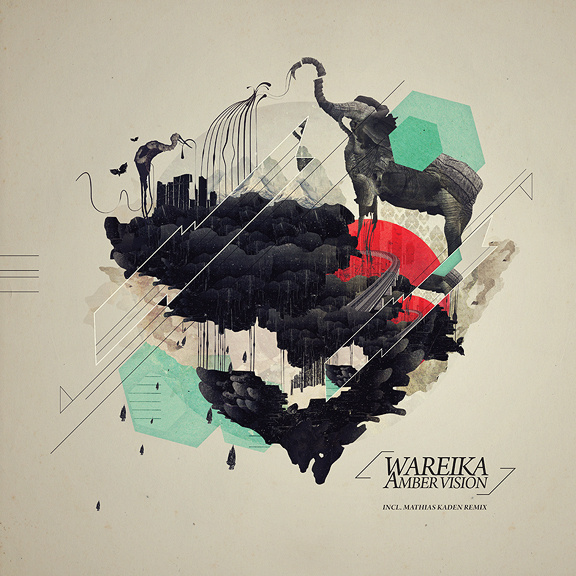 WAREIKA - AMBER VISION /COVER ART #illustration