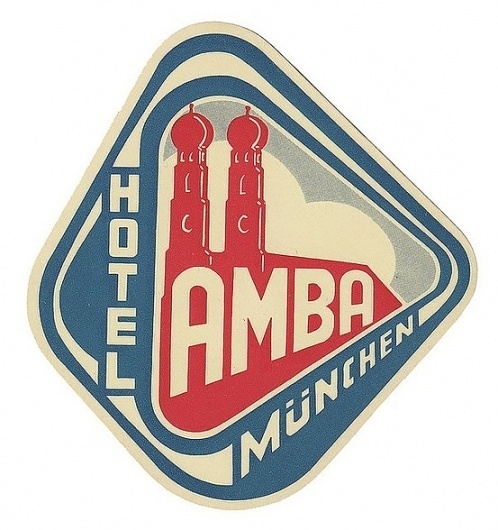 Typography / Hotel Amba #label