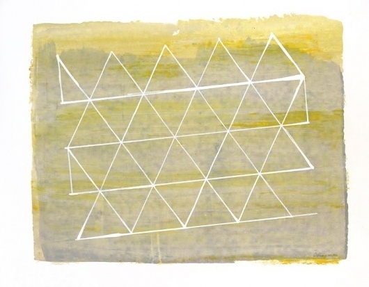 Dan+Bina%2C+Grid+Study+1%2C+acrylic+on+paper%2C+1-7-2012+copy.jpg (JPEG Image, 720x562 pixels) #acrylic #bina #dan #paper #triangle #painting #art #triangles #drawing