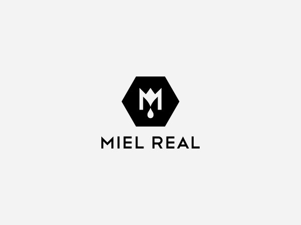 Miel Real #logo #miel #branding #honey