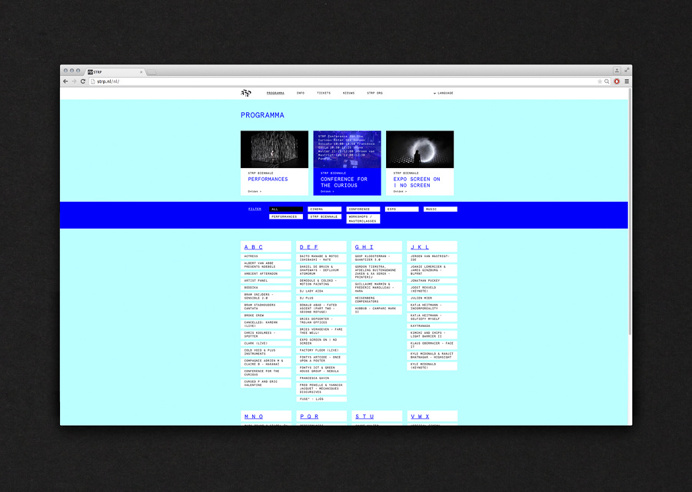 STRP #colour #neon #website #web #digital #rawcolor