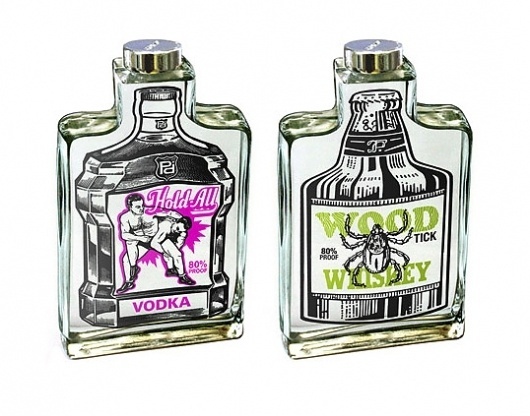 Brand X Liquor : Lovely Package . Curating the very best packaging design. #alcoho #packaging #design #liquor #illustration #typography