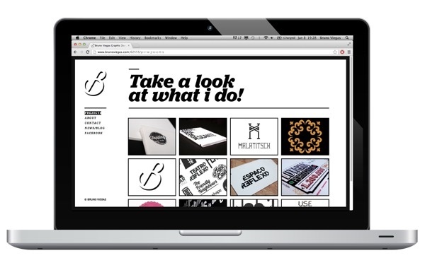 Self Promotion #self #portfolio #design #graphic #clean #website #personal #promotion #web