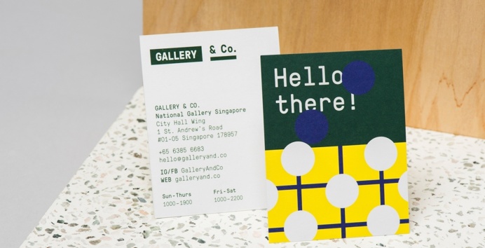 Gallery & Co. Branding by foreign policy graphic design Gallery & Co. is a Museum Shop with an all-encompassing concept of Design, Retail, F
