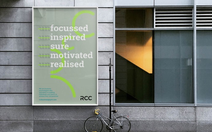 Design, Website & Branding of business psychology firm RCC - Taller Design