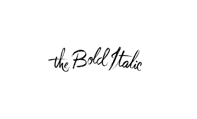 Bold Italic newspaper online news website logotype script ink pen calligraphy - Logos | Strohl Inc | A San Francisco Brand
