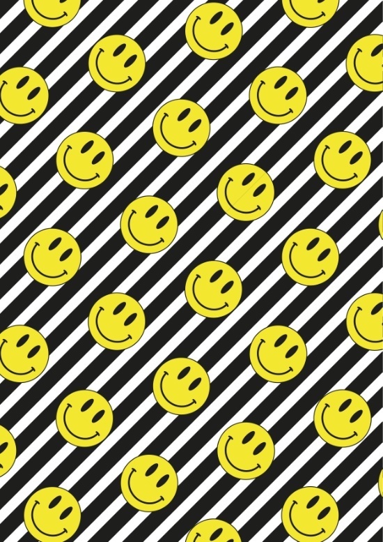 smiley, acid, pattern, stripes, fun, house,