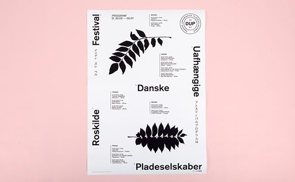 DUP RoskildeFestival on Behance