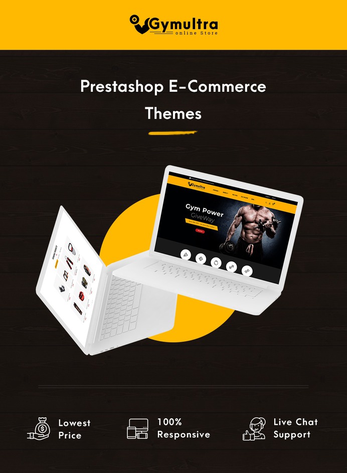 #Gym Ultra - #Fitness #Equipment Store - #Prestashop #Responsive #Theme | #TemplateTrip #eCommerce #Website #Design #Template