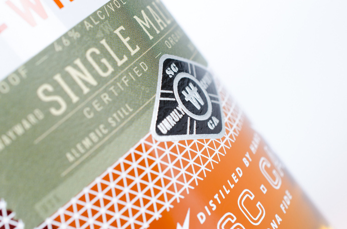 whiskey, wayward, orange, bottle, design, glass, spirits #whiskey #wayward #bottle #design #orange #glass #spirits