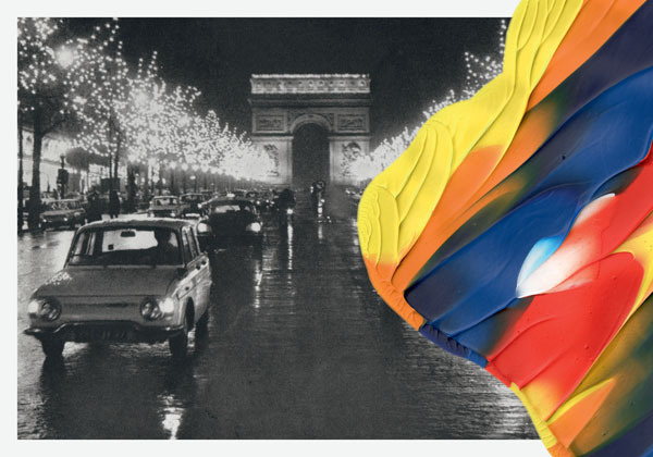 souvenirs de paris Leslie David #paris #paint