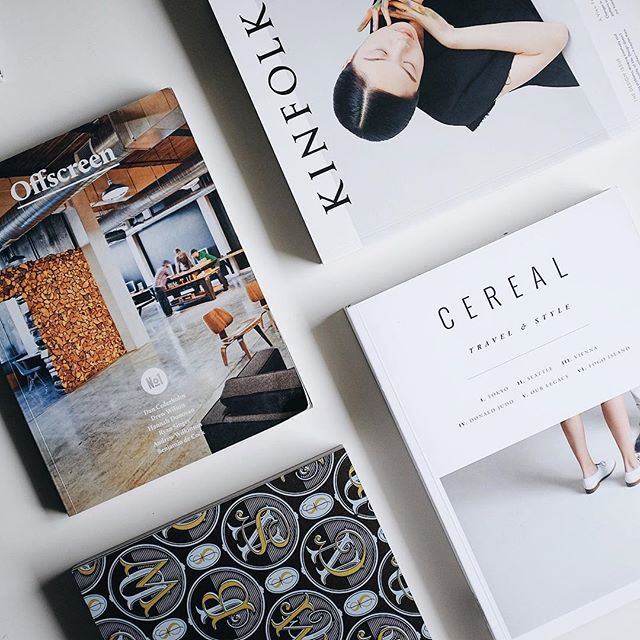 Starting a new project? Having a creative block? Looking for inspiration? . . 📚 Magazines I find going offscreen inspiring and relaxing when I’m having a creative block. I often go to any corner store, straight to the magazine section and browse though magazines. . The use of photograph/typography, editorial layout, ... is unlike anything you will find on popular inspiration websites. . I also collect some of my favourite magazines such as #kinfolk #cerealmagazine #offscreenmag #8faces and many more... . . Do you also get inspiration from print materials for your digital work? . . . #editorialdesign #typographyinspired #minimalsetups #livingroom #dribbble #beautyoftechnology #isetups #interiordesign #angle #minimalstyle #uidesign #designers #homeoffice #whatsontrending #minimalsetups #setuptour #white #living #desksetup #designyourworkspace #housetour #minimalhome #homedesign #whiteinterior #beautyoftechnology
