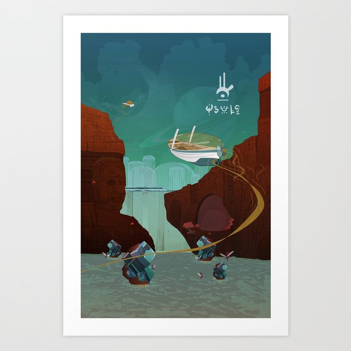 World of Tales Art Print