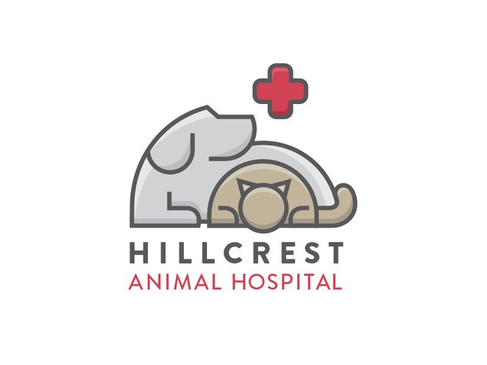 Hillcrest Animal Hospital Logo Idea by Laura Guardalabene Peters