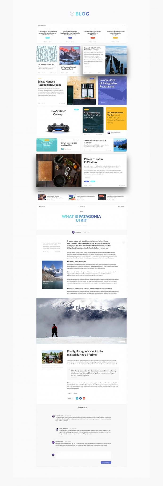 Patagonia UI Kit