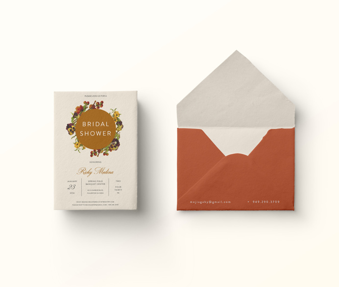 Bridal Invitation design