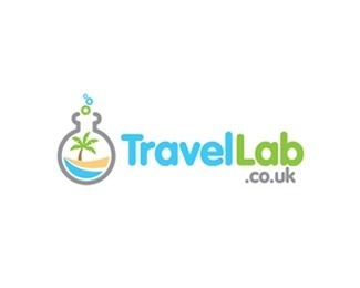 Logo Design: Lab Tubes #type #logo