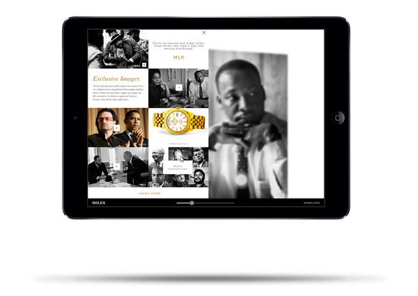 Rolex #ux #design #tablet #grid #photography #mobile #mar #web #cubillos