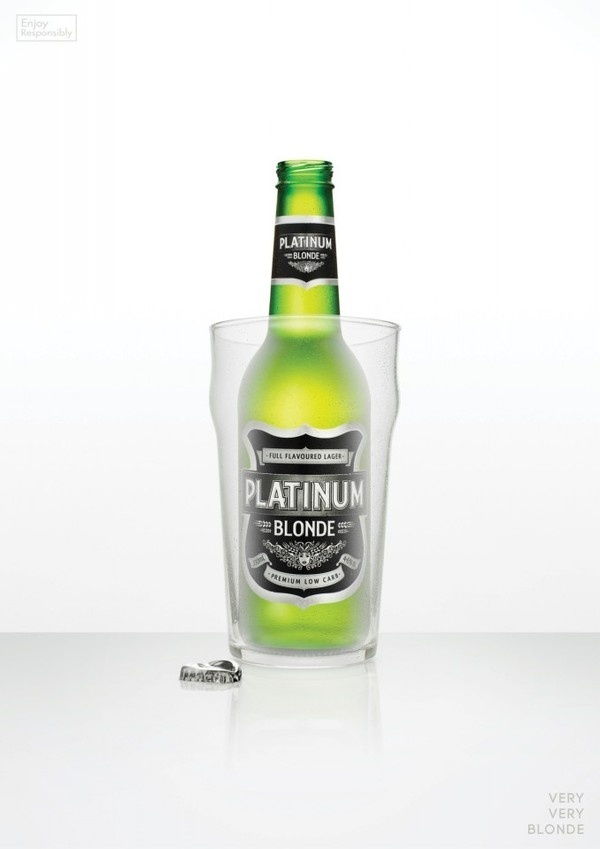 Glass | Platinum Blonde | Droga5 #design #graphic #blonde #droga5 #platinum