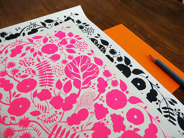 Miss Moss #pink #print #pattern
