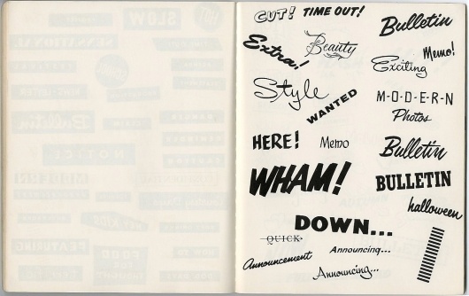 stopping off place: M-O-D-E-R-N Graduates #type #layout #booklet #monochromatic