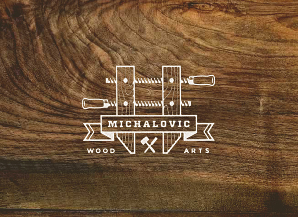 Michalovic Wood Arts : Arts #logo #branding